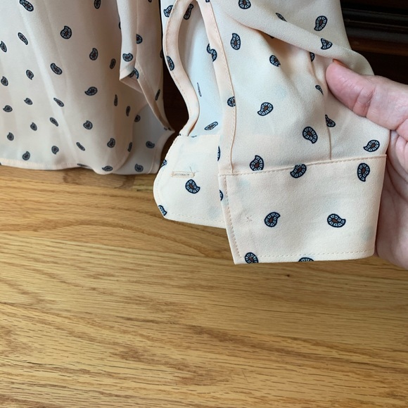 Loft light pink patterned Blouse - Picture 2 of 2